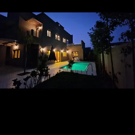 Villa Mazigh & Piscine Marrakesh Buitenkant foto